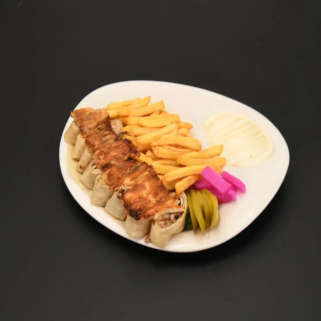 Arabic Chicken Shawarma Plate